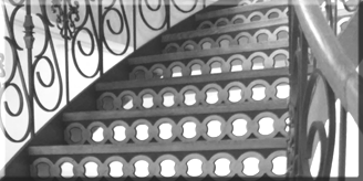Treppe nach oben in Wiener Kaffehaus am Stephansdom